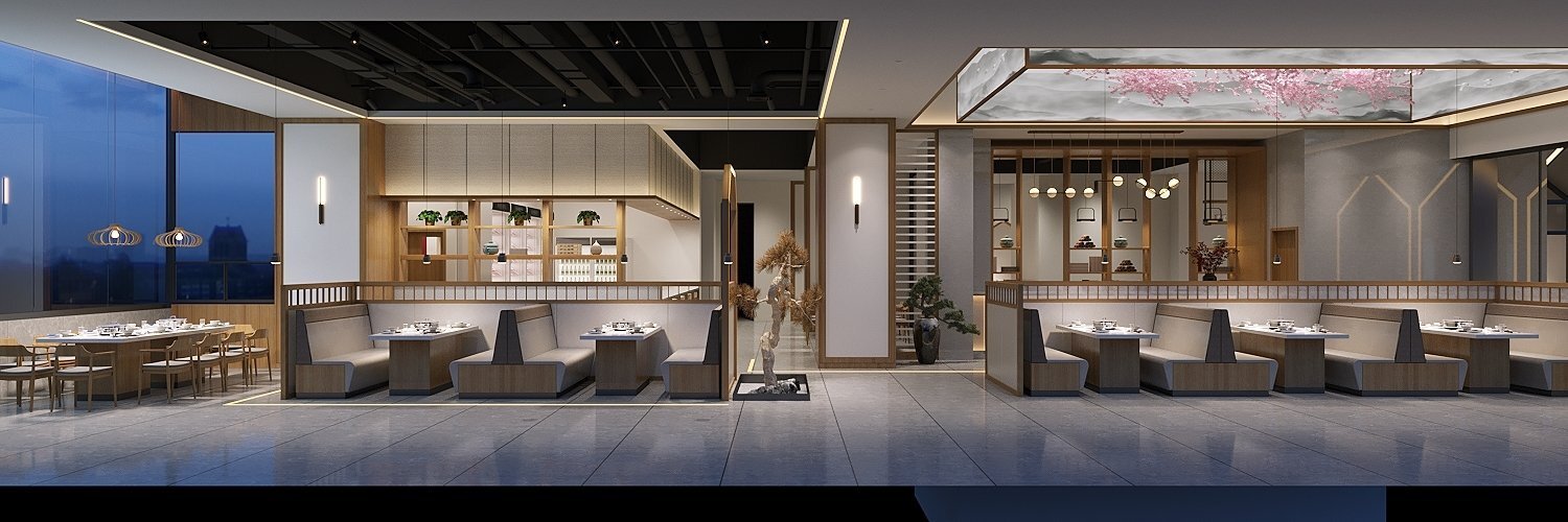 食方舟设计火锅店效果图
